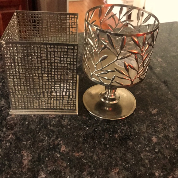 Bath & Body Works candle holders 😊